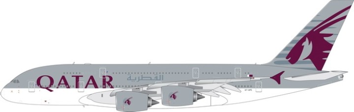 Qatar Airbus A380 A7-APE die-cast Phoenix 11570 die-cast scale 1:400