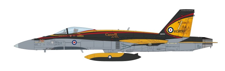 RCAF Canada CFA-18A Capt Ryan Roid Kean 2016 DEMO HA3550 scale 1:72