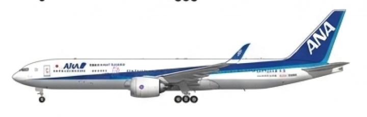 All Nippon Airways Boeing 777-9X Reg: JA071A Folded Wingtips XX40604X JC Wings 1:400