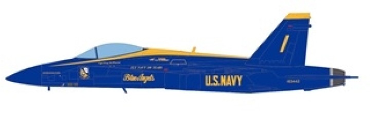 US Navy Blue Angels F/A-18 Hornet 100 years of Naval Aviation JC wings JCW-72-F18-004 Scale 1:72