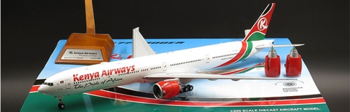 Kenya Airways 777-300ER Advanced Engines 5Y-KZY LH2KQA059 1:200