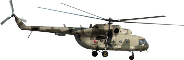 Mil Mi-17  Russian Air Force Diecast Model WTY72101-01