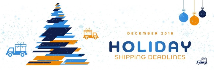 Christmas and holiday drop ship fee