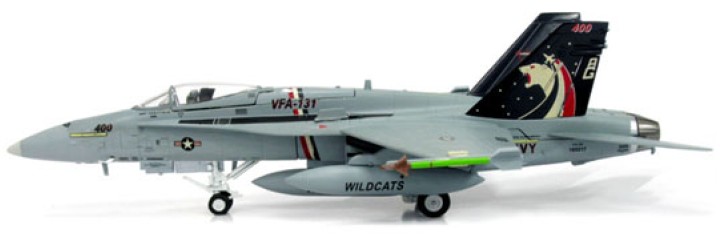F/A-18F Super Hornet VFA-131 "Wildcats" Scale 1:72 Die Cast Model WTY72026-02 