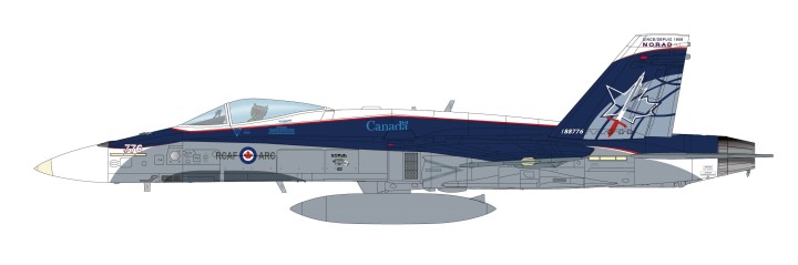 RCAF Canada CFA-18A NORAD 60th Anniversary 2018 Hobby Master HA3542 scale 1:72