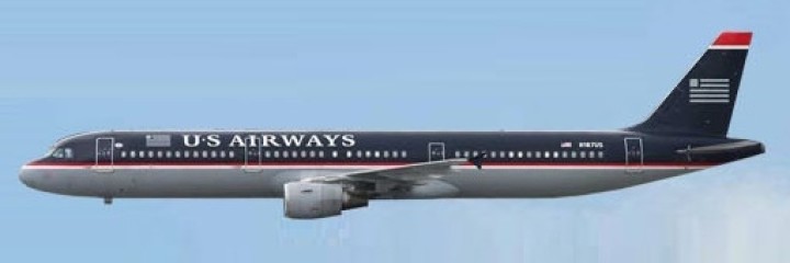 US Airways Airbus A321 OC N187US Aero Classics AC19190 Scale 1:400