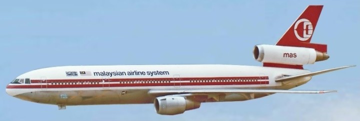 Malaysian Airlines DC-10-30 9M-MAS AC19165 die-cast Aeroclassics 1:500