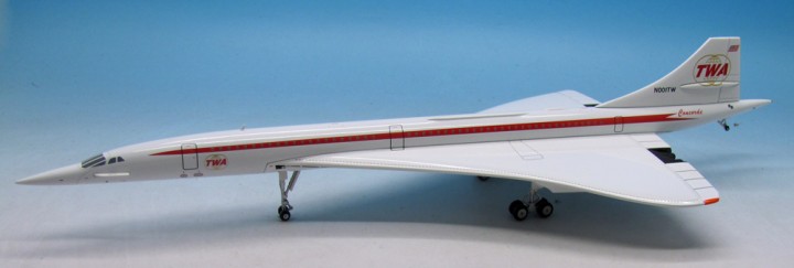 Concorde TWA Reg# N001TW Limited! InFlight IFCONC1115 Scale 1:200