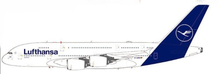 Lufthansa Airbus A380-841 D-AIMK detachable gear Aviation400 WB4035 Scale 1:400