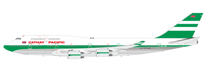 Misc Boeing 747-400 OC Polished Reg: VR-HOR SA2101 JC Wings 1:200