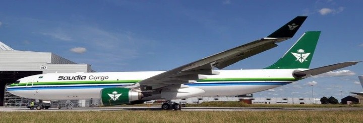 Saudia Cargo Airbus A330-300(P2F) Reg: EI-LKD XX40782 JC Wings 1:400