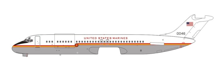 U.S. MARINES C-9  0046 AeroClassics  Die-cast Scale 1:400