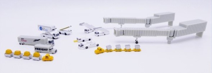 Airport Accessories (20 parts package)JC Wings JCGSESETA-01 scale 1:400