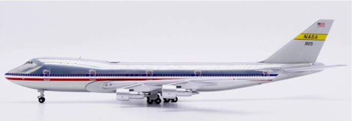 NASA Boeing 747-100 Yellow Stripe Polished Reg: N905NA XX40340 JCWings 1:400