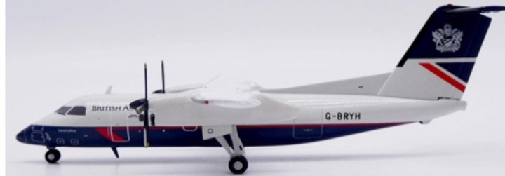 British Airways De Havilland Canada DHC-8-100 Reg: G-BRYH LH2401 JC Wings 1:200