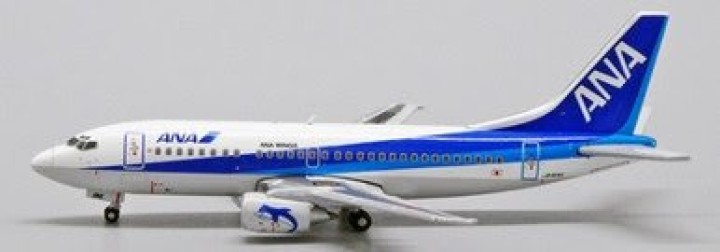 All Nippon Airways Boeing 737-500 Reg: JA8195 With Antenna EW4735003 JC Wings scale 1:400