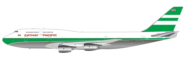Misc Boeing 747-300 Registration VR-HII JFox InFlight JF-747-3-004 Scale  1:200