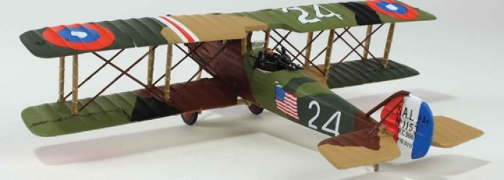 American/French Salmson A2 WWI 1st Aero Suqdron 1918 WW11301 1:72