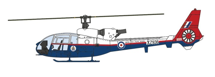 Aviation 72 Westland Gazelle RAF Hcc4 Hendon Museum Xw855 1/72 for sale online 