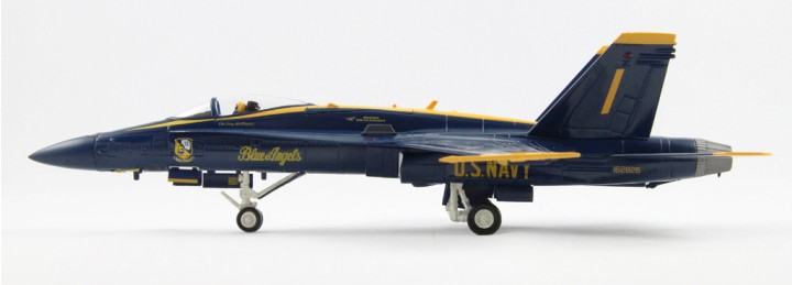 F/A-18A Blue Angels Tail Number one Hornet 1/72 HA3514B Die Cast Model 