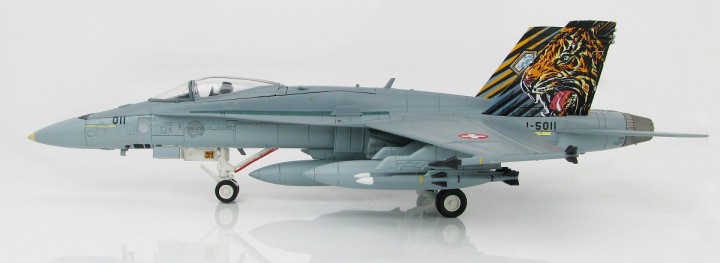 F/A-18C Hornet  Swiss Air Force, NATO “Tiger Meet,” 2016 Hobby Master HA3536 Scale 1:72
