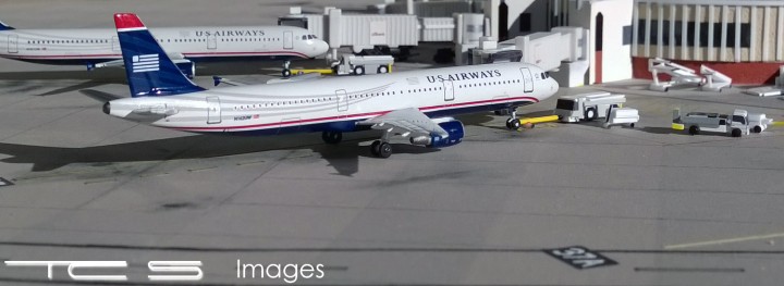 US Airways A321 Reg# N162UW, GJUSA1398 Gemini Jets GJUSA1398 1:400
