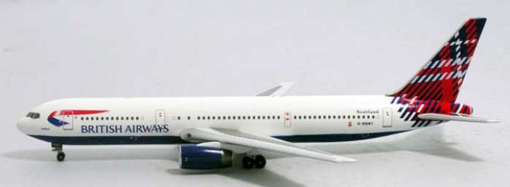 Aviation Models British Airways 767-300 Scotland Tail