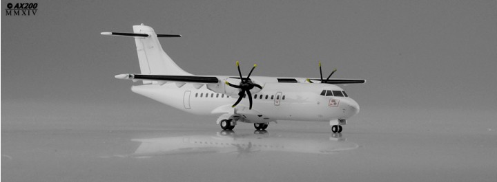 JCWings die-cast scale models Blank ATR-42 500 JC Wings  Scale 1:200  Item: JC2WHT130