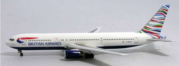 Aviation Models British Airways 767-300 Usa Tail