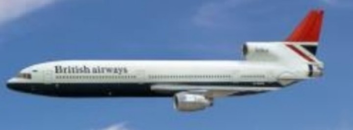 British Airways Negus livery Lockheed L-1011 TriStar G-BBAE by Lockness Models LM419568 scale 1:400