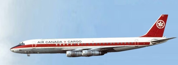Air Canada Cargo DC-8-32 CF-TJP die-cast Aeroclassics AC19177 Scale 1:200 