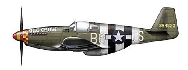 Hobby Master, Air Power Series, Highly detailed  P-51B Mustang  Capt. C.E. “Bud” Anderson, 363rd Fighter Squadron, Triple Ace! 357th Fighter Group, England, June 1944 Item: HA8503  1:48 Scale 