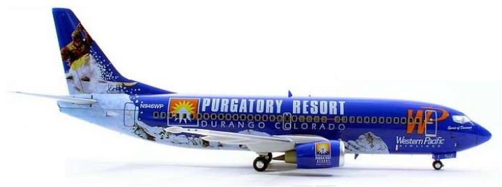Herpa Premium Western Pacific B737-300 Spirit Of Durango 1:200