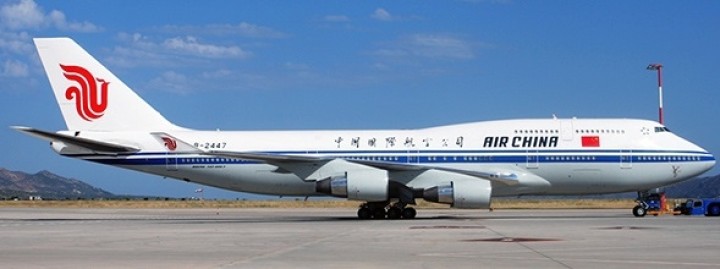 Air China Boeing 747-400 B-2447 中国国际航空公司 JC Wings JC4CCA060 scale 1:400