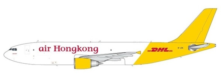 Air Hong Kong Airbus A300-600 Polished B-LDA JC Wings LH2AHK068 scale 1:200