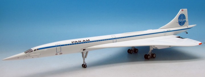 Concorde Pan Am Reg# N001TW Limited! InFlight IFCONC1115 Scale 1:200