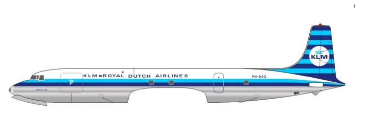 KLM Cargo Douglas DC-7 Reg# PH-DSG Die-Cast Aero Classics Scale 1:400