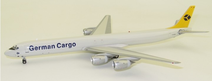 INFLIGHT 200 BDC8731017C 1/200 GERMAN CARGO DOUGLAS DC-8-73 CF D-ADUA WITH STAND 