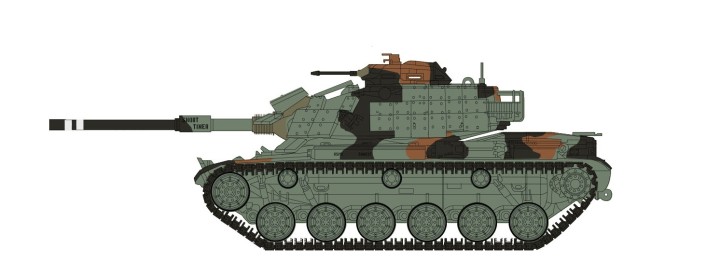 USMC M60A3 Patton Tank M60A1 w/reactive armor Hobby Master HG5607 scale 1:72 