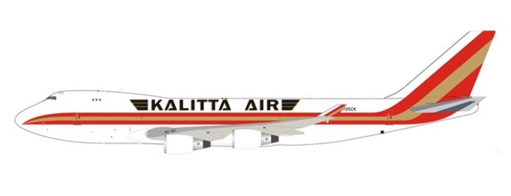 Kalitta Air Boeing 747-400 N705CK With Stand IF744K41218 InFlight200