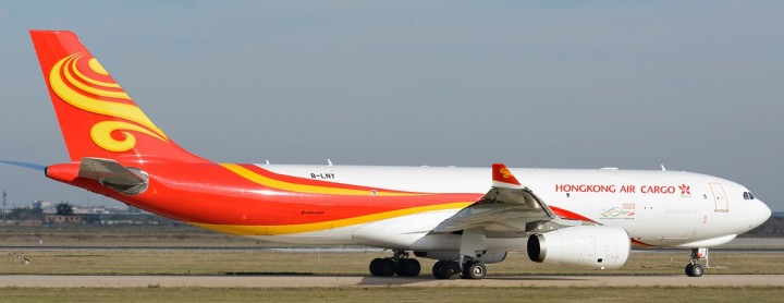 New Mould! Hong Kong Airlines Cargo A330-200F B-LNY KD4CRK676 1:400