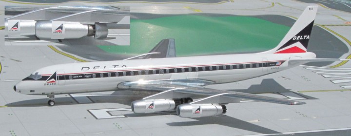 Delta DC-8-33 Reg# N8166A Western Models Scale 1:200 