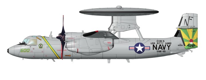 Hobby Master E-2C Hawkeye JASDF 1:72 – Modello Pressofuso Aereo Militare 34-3459, Misawa AB 2019 - 2