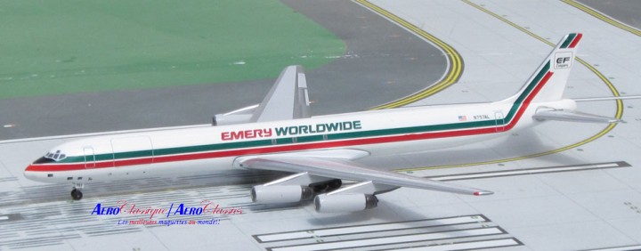 Emery World Wide DC-8-63 Reg# N797AL Aero Classics scale 1:400