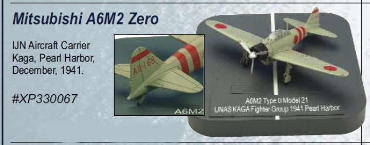 Mitsubishi A6M2 Zero Kaga  X Plus XP330067