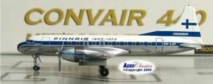 Finnair Convair 440-40 OH-LRF 1923-1973 1:400 scale die cast AeroClassic
