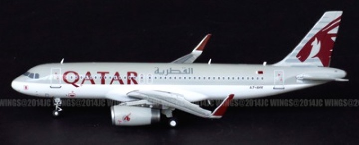 Qatar Airbus A320 with Sharklets JC2QTR978 Scale 1:200 