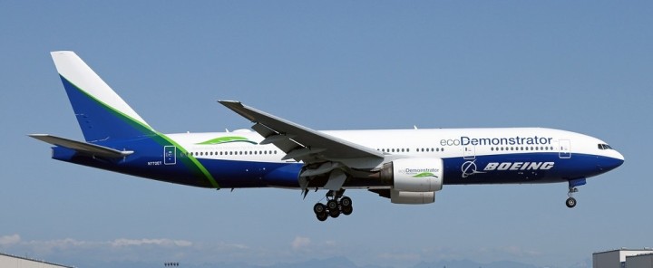 Boeing House 777-200 N772ET Eco Demonstration livery JC4BOE216 scale 1:400