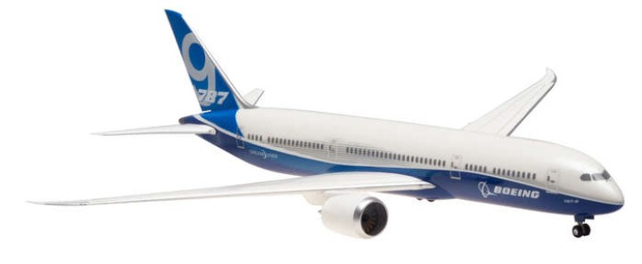 HG0397G Boeing House 787-9 1:700 ground wings