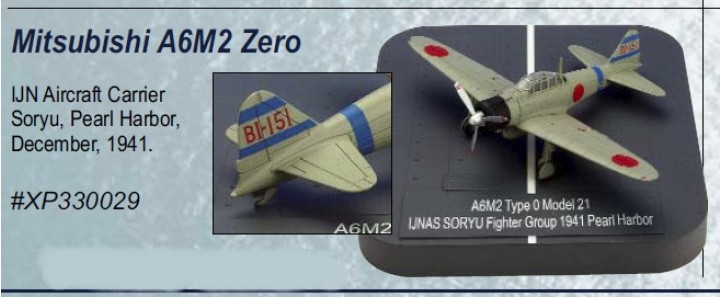 Mitsubishi A6M2 Zero Soryu   X Plus XP330029